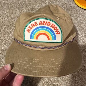 Trek light gear here and now Tan Cap with Rainbow Patch